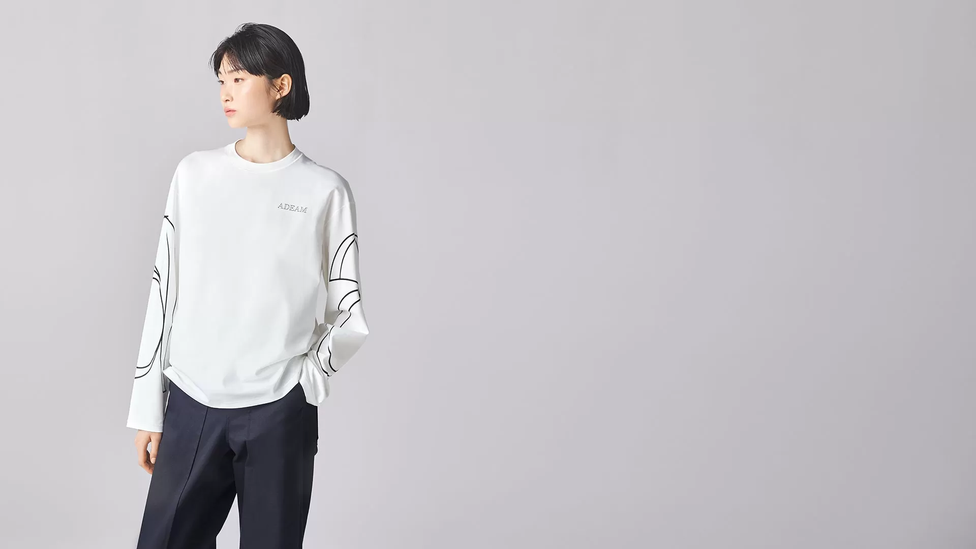 White Airwalk Long T Shirt