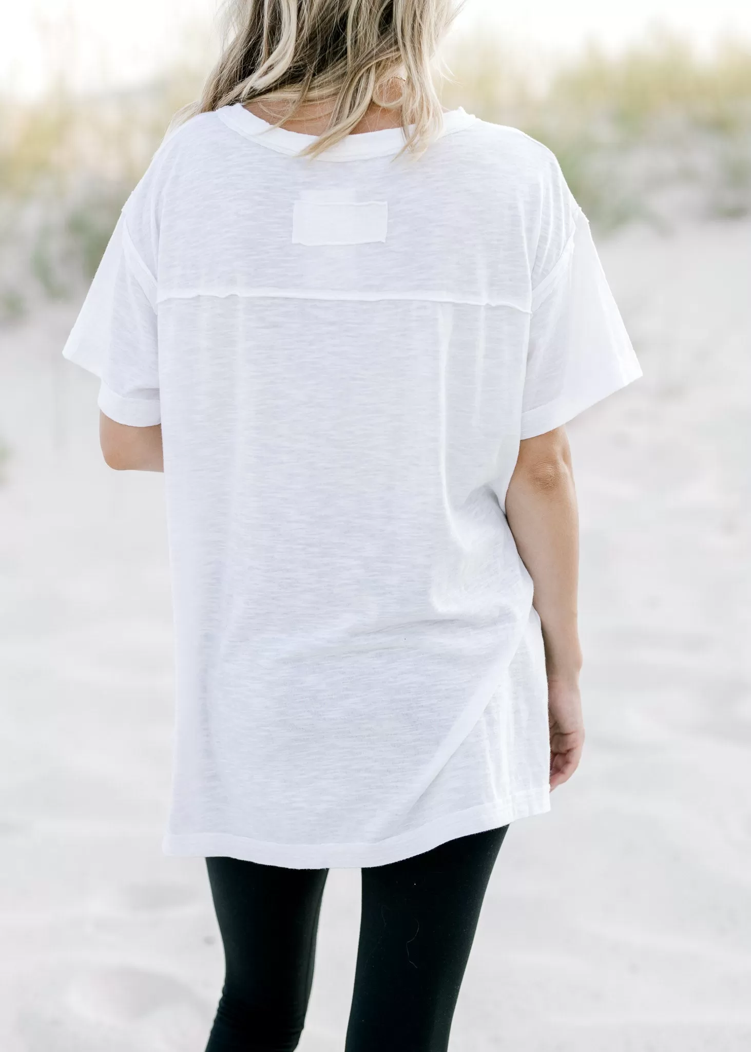 White Workout Top