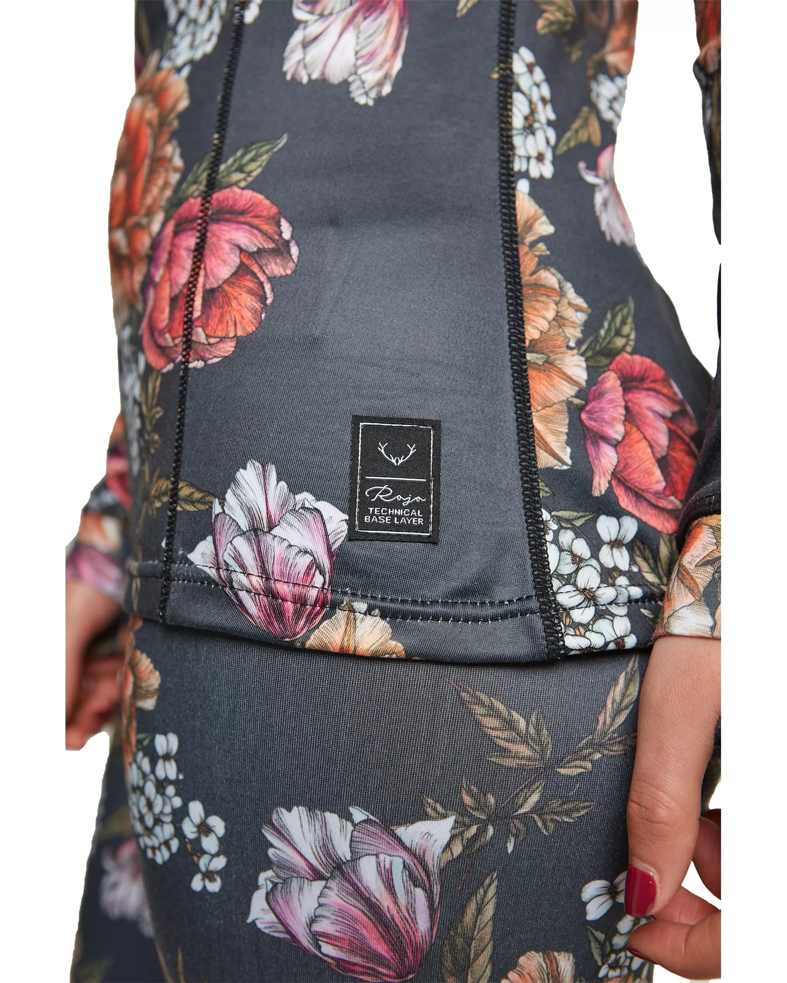 WOMENS LIVING BEST LIFE CREW NECK TOP - BITTERSWEET BOUQUET