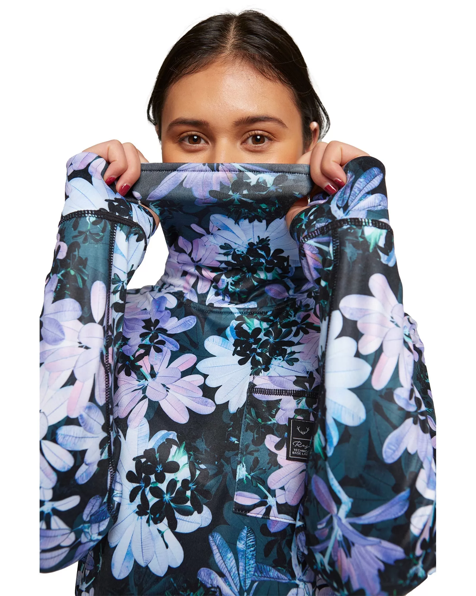 WOMENS PARK LIFE FUNNEL NECK - CAMOFOLIAGE