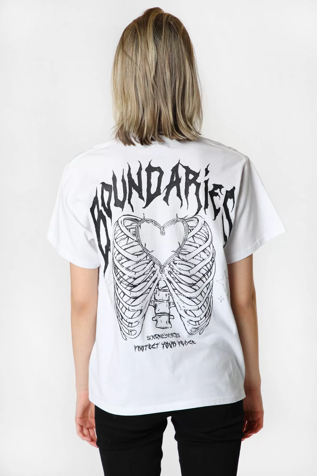 Womens Sovrn Voices Boundaries T-Shirt