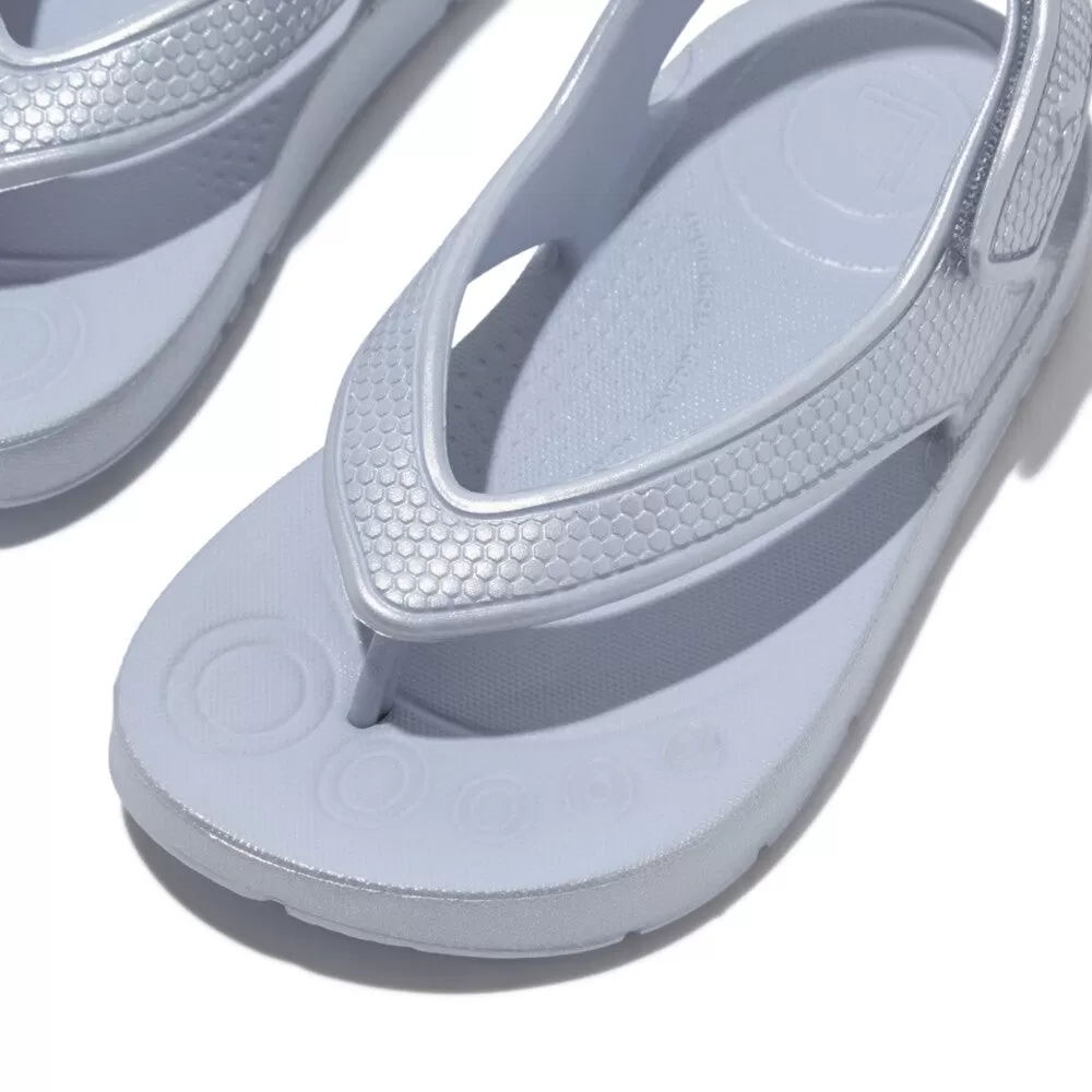 รองเท้าแตะแบบรัดส้น เด็ก รุ่น iQUSHION KIDS TODDLER PEARLIZED ERGONOMIC BACK-STRAP FLIP-FLOPS